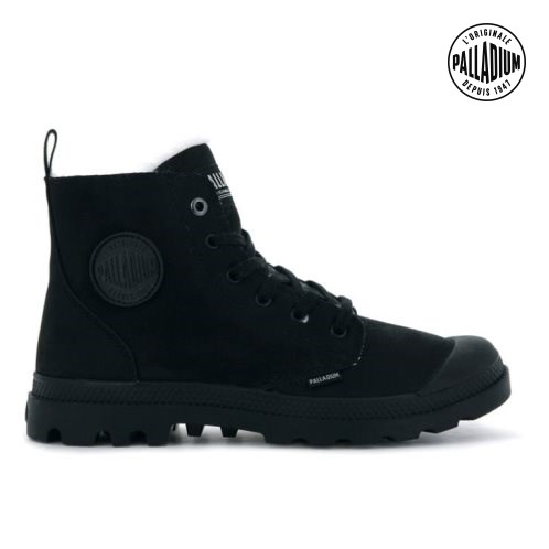 Palladium Pampa Hi Zip WL Støvler Herre Svarte | 085724-JYW