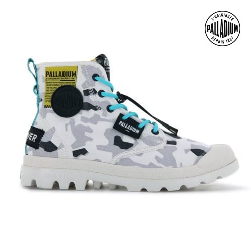 Palladium Pampa Lite Overlab Støvler Herre Camouflage | 420789-LFI