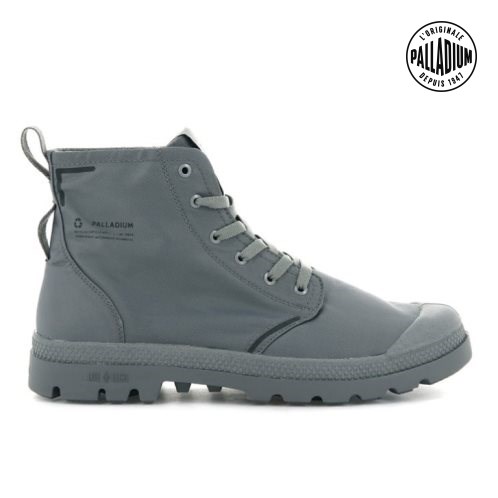 Palladium Pampa Lite+ Recycle WP+ Støvler Dame Grå | 124560-PVH