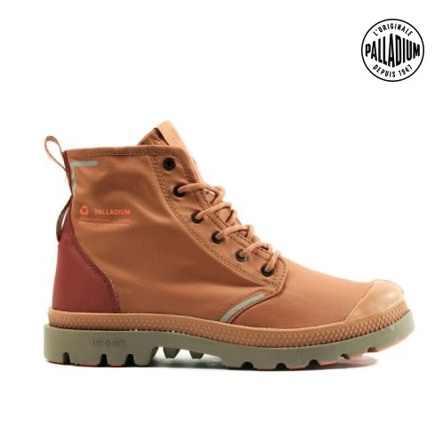 Palladium Pampa Lite+ Recycle WP+ Støvler Dame Brune | 158746-QSF