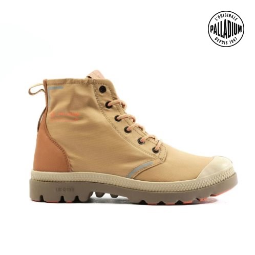 Palladium Pampa Lite+ Recycle WP+ Støvler Herre Brune | 362807-DCX