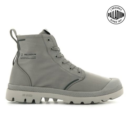 Palladium Pampa Lite+ Recycle WP+ Støvler Dame Grå | 389247-ZER