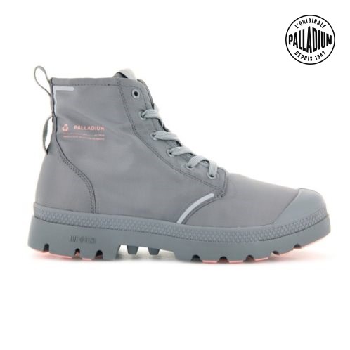 Palladium Pampa Lite+ Recycle WP+ Støvler Herre Grå | 625089-YNA