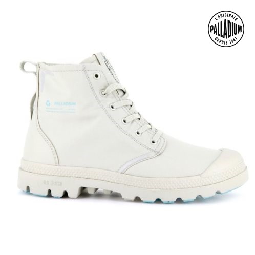 Palladium Pampa Lite+ Recycle WP+ Støvler Dame Pisket Krem | 635281-DFO