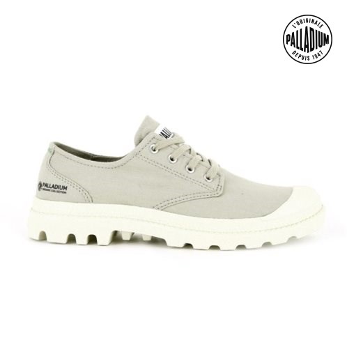 Palladium Pampa OX Organic II Oxford Sko Herre Lyse Grønn | 940285-BHR