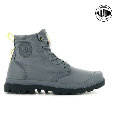 Palladium Pampa Recycle Vanntette+ 2 Støvler Dame Lyse Blå | 204367-VAJ