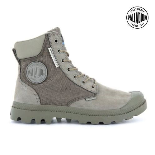 Palladium Pampa SC WPN U-S Støvler Dame Olivengrønne | 590762-OZA