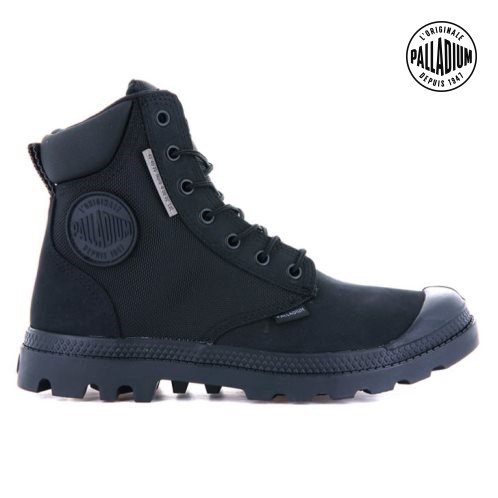 Palladium Pampa SC WPN U-S Støvler Dame Svarte | 829713-LDP