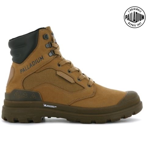 Palladium Pampa X Tech WPN Støvler Herre Brune | 925831-SQD